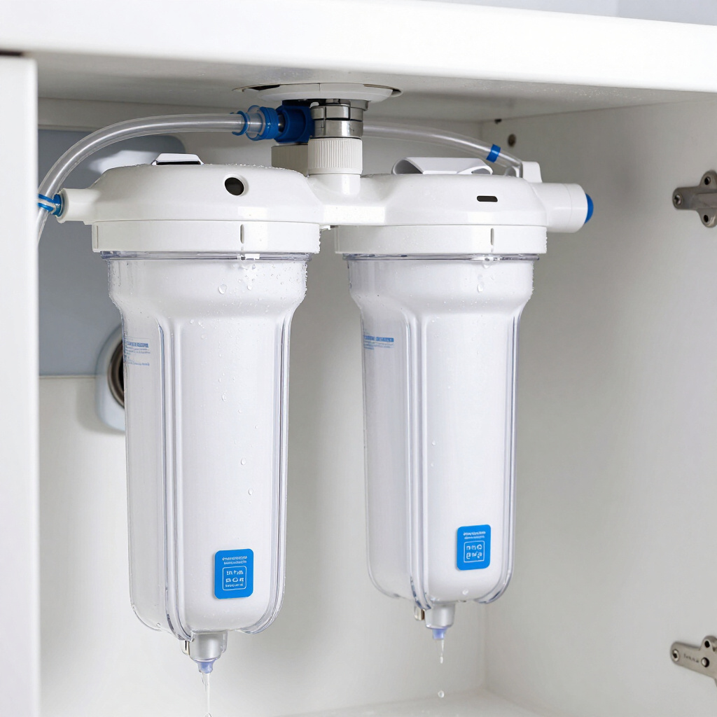 Reverse osmosis water filtration system under sink Brisbane